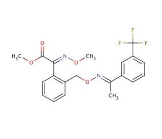Trifloxystrobin (CAS 141517-21-7) - chemical structure image