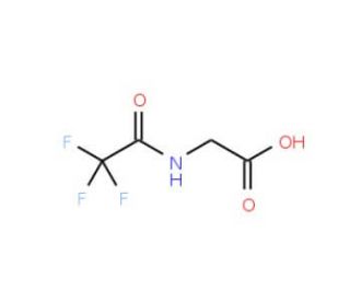 [(trifluoroacetyl)amino]acetic acid (CAS 383-70-0) - chemical structure image
