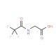 [(trifluoroacetyl)amino]acetic acid (CAS 383-70-0) - chemical structure image