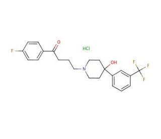 Trifluperidol hydrochloride (CAS 2062-77-3) - chemical structure image