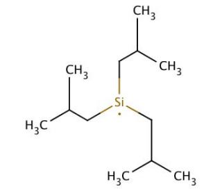 Triisobutylsilane (CAS 6485-81-0) - chemical structure image