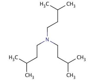 Triisopentylamine (CAS 645-41-0) - chemical structure image