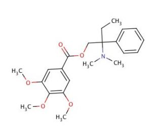 Trimebutine base (CAS 39133-31-8) - chemical structure image
