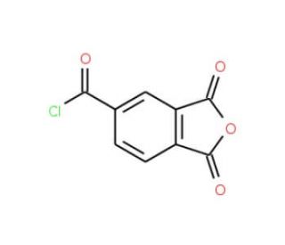Trimellitic anhydride chloride (CAS 1204-28-0) - chemical structure image