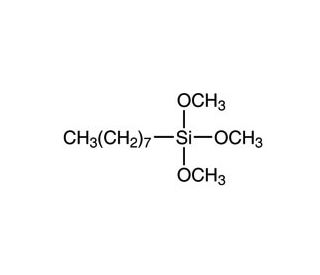 Trimethoxy(octyl)silane (CAS 3069-40-7) - chemical structure image
