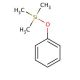 Trimethyl(phenoxy)silane (CAS 1529-17-5) - chemical structure image
