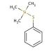 Trimethyl(phenylthio)silane (CAS 4551-15-9) - chemical structure image