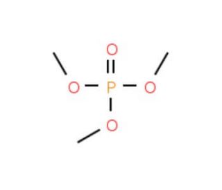 Trimethyl phosphate (CAS 512-56-1) - chemical structure image