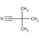 Trimethylacetonitrile (CAS 630-18-2) - chemical structure image