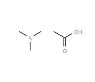 Trimethylammonium acetate solution (CAS 6850-27-7) - chemical structure image