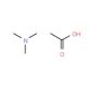 Trimethylammonium acetate solution (CAS 6850-27-7) - chemical structure image
