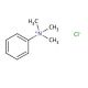 Trimethylphenylammonium chloride (CAS 138-24-9) - chemical structure image