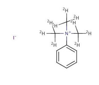 Trimethylphenylammonium-d9 Iodide (CAS 88278-22-2) - chemical structure image
