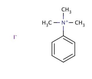 Trimethylphenylammonium Iodide (CAS 98-04-4) - chemical structure image