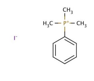 Trimethylphenylphosphonium iodide (CAS 1006-01-5) - chemical structure image