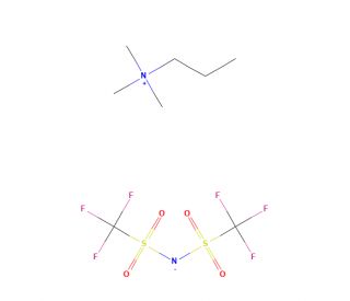 Trimethylpropylammonium Bis(trifluoromethanesulfonyl)imide (CAS 268536-05-6) - chemical structure image