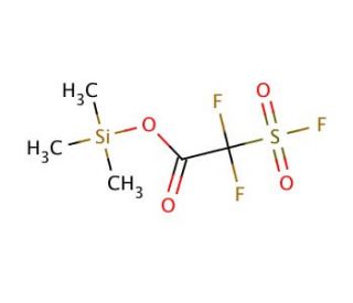 Trimethylsilyl 2,2-difluoro-2-(fluorosulfonyl)acetate (CAS 120801-75-4) - chemical structure image