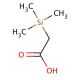 (Trimethylsilyl)acetic acid (CAS 2345-38-2) - chemical structure image