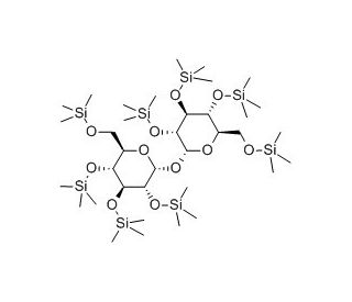 Trimethylsilyl-D-(&plus;)-trehalose (CAS 42390-78-3) - chemical structure image