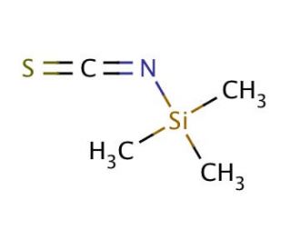 Trimethylsilyl isothiocyanate (CAS 2290-65-5) - chemical structure image