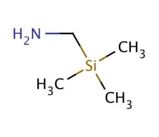 (Trimethylsilyl)methylamine (CAS 18166-02-4) - chemical structure image