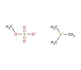 Trimethylsulfonium methyl sulfate (CAS 2181-44-4) - chemical structure image