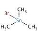 Trimethyltin bromide (CAS 1066-44-0) - chemical structure image