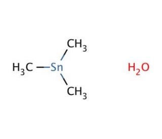 Trimethyltin hydroxide (CAS 56-24-6) - chemical structure image