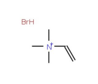 Trimethylvinylammonium Bromide (CAS 10603-92-6) - chemical structure image