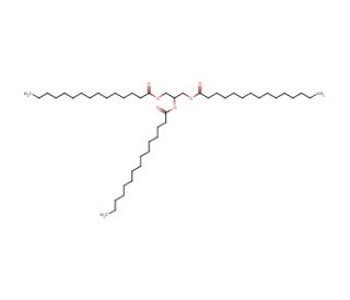 Tripentadecanoin (CAS 7370-46-9) - chemical structure image