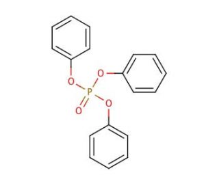 Triphenyl phosphate (CAS 115-86-6) - chemical structure image