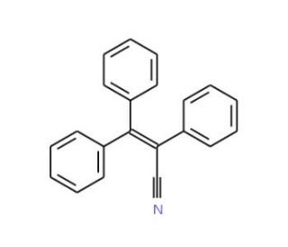Triphenylacrylonitrile (CAS 6304-33-2) - chemical structure image