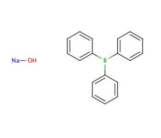 Triphenylborane-Sodium hydroxide adduct solution (CAS 12113-07-4) - chemical structure image