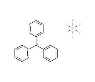 Triphenylcarbenium hexafluorophosphate (CAS 437-17-2) - chemical structure image