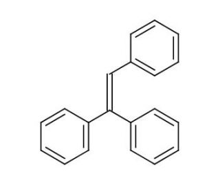 Triphenylethylene (CAS 58-72-0) - chemical structure image