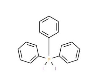 Triphenylphosphine diiodide (CAS 6396-07-2) - chemical structure image