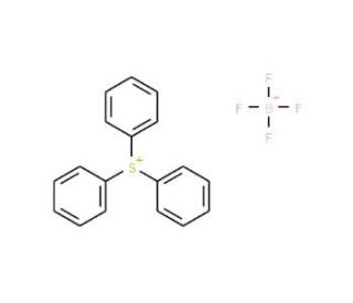 Triphenylsulfonium tetrafluoroborate (CAS 437-13-8) - chemical structure image