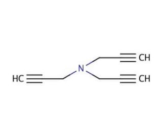 Tripropargylamine (CAS 6921-29-5) - chemical structure image