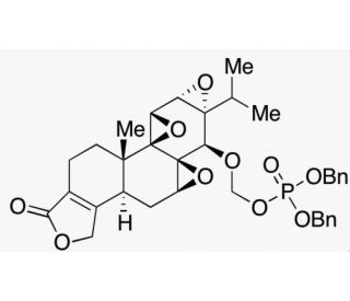 Triptolide O-Methyl Phosphate Dibenzyl Ester (CAS 1254702-92-5) - chemical structure image