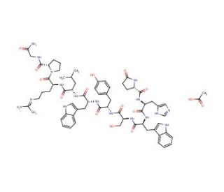 Triptorelin Acetate - chemical structure image