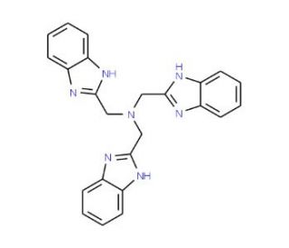 Tris(2-benzimidazolylmethyl)amine (CAS 64019-57-4) - chemical structure image