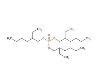 Tris(2-ethylhexyl) phosphate (CAS 78-42-2) - chemical structure image