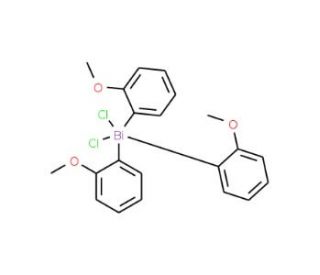 Tris(2-methoxyphenyl)bismuth Dichloride (CAS 121899-81-8) - chemical structure image