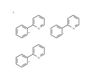Tris(2-phenylpyridine)iridium(III) (CAS 693794-98-8) - chemical structure image