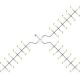 Tris(3,3,4,4,5,5,6,6,7,7,8,8,8-tridecafluorooctyl)tin bromide (CAS 175354-31-1) - chemical structure image