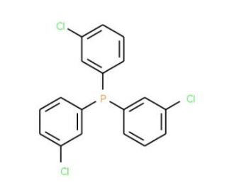 Tris(3-chlorophenyl)phosphine (CAS 29949-85-7) - chemical structure image