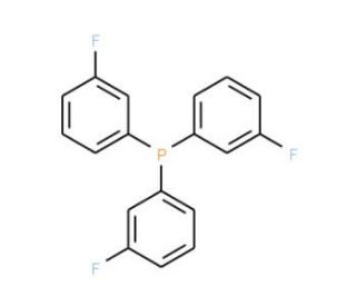 Tris(3-fluorophenyl)phosphine (CAS 23039-94-3) - chemical structure image