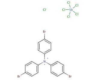 Tris(4-bromophenyl)ammoniumyl hexachloroantimonate (CAS 24964-91-8) - chemical structure image
