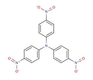 Tris(4-nitrophenyl)amine (CAS 20440-93-1) - chemical structure image