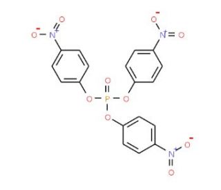 Tris(4-nitrophenyl)phosphate (CAS 3871-20-3) - chemical structure image